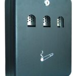 Popielniczka ścienna Q-CONNECT, 3l, czarna
