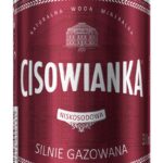 Woda Cisowianka, silnie-gazowana, puszka, 330ml (opakowanie 6 szt.)