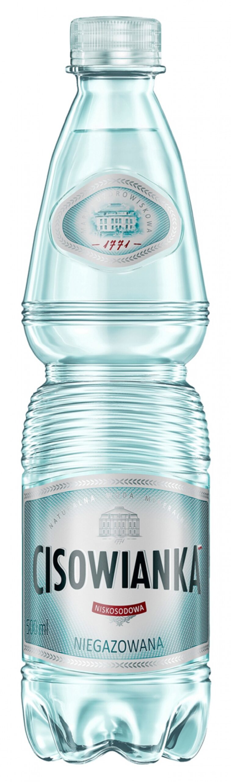393862-406661-woda_cisowianka_niegazowana_butelka_plastiko-800w Woda Cisowianka, niegazowana, butelka plastikowa, 0,5l, kaucja (opakowanie 12 szt.) - obrazek 1