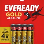 Bateria EVEREADY GOLD from ENERGIZER, AAA, LR03, 1,5V, CP4 EU, 4 szt.