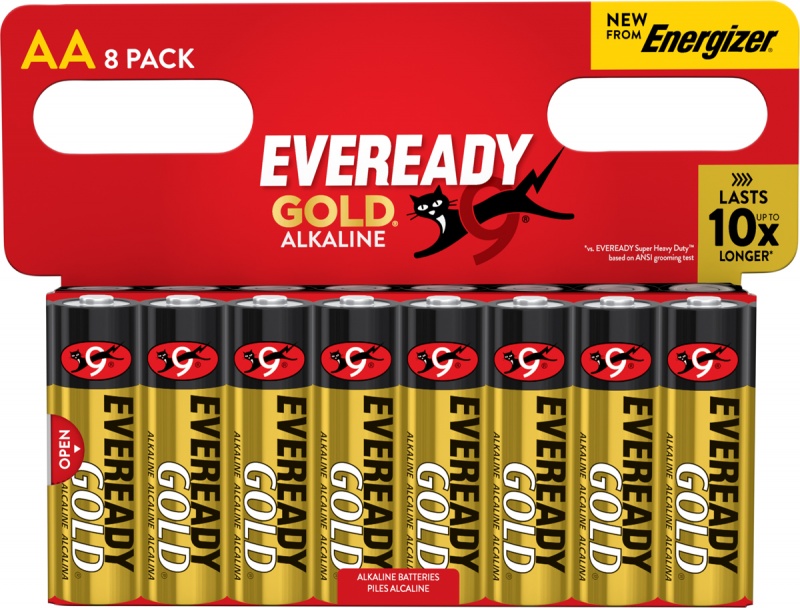 394494-407065-bateria_eveready_gold_from_energizer_aa_lr6_-800w Bateria EVEREADY GOLD from ENERGIZER, AA, LR6, 1,5V, DHP8 EU, 8 szt. - obrazek 1
