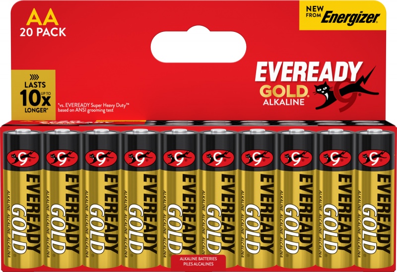 394497-407064-bateria_eveready_gold_from_energizer_aa_lr6_-800w Bateria EVEREADY GOLD from ENERGIZER, AA, LR6, 1,5V, DHP20 EU, 20 szt. - obrazek 1