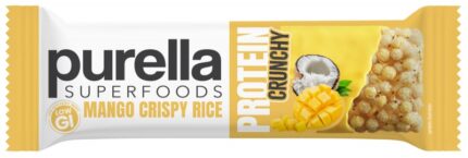 Baton proteinowy PURELLA, mango crispy rice, 45g (opakowanie 15 szt.)