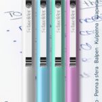 Długopis automatyczny SCHNEIDER K15, M, 4 szt., blister, mix kolorów pastelowych