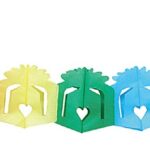 Girlanda papierowa PARTY GO Gift, 3m, mix kolorów (opakowanie 12 szt.)