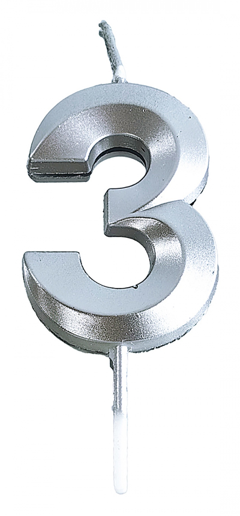 395510-407512-swieczka_party_go_cyfra_3_4_8cm_srebrna-800w Świeczka PARTY GO, cyfra 3, 4,8cm, srebrna (opakowanie 24 szt.) - obrazek 1
