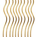Świeczki spiralne PARTY GO, 14cm, 10 szt., złote (opakowanie 24 szt.)