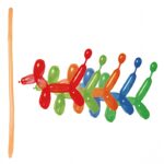 Zestaw balonów PARTY GO, podłużne, 29cm, 15 szt., mix kolorów (opakowanie 24 szt.)
