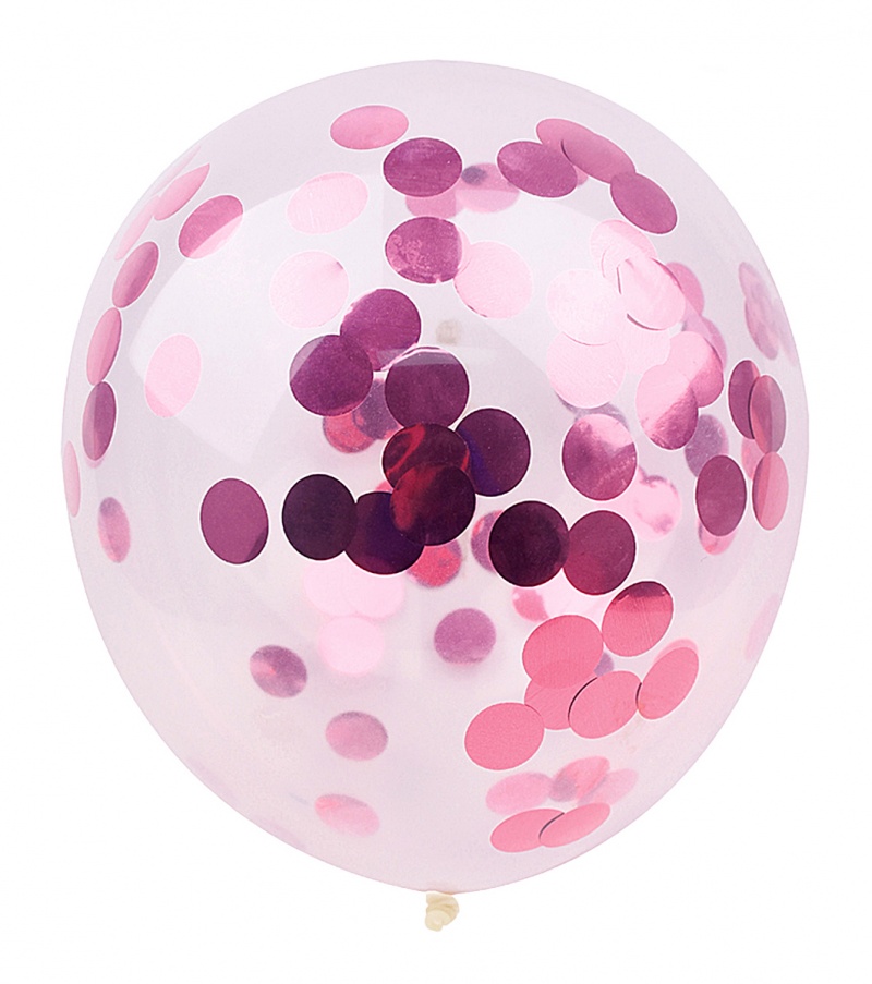 395546-407585-zestaw_balonow_z_konfetti_party_go_30cm_6_sz-800w Zestaw balonów z konfetti PARTY GO, 30cm, 6 szt., różowe (opakowanie 24 szt.) - obrazek 1