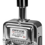 Numerator automatyczny OFFICE PRODUCTS, 8 cyfr, wys. liczb 4,5mm, srebrny