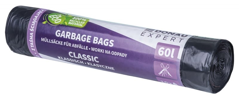 400170-410225-worki_na_odpady_donau_expert_klasyczne_ldpe_-800w Worki na odpady DONAU EXPERT, klasyczne, LDPE, z taśmą, 60l, 10 szt., czarne - obrazek 1