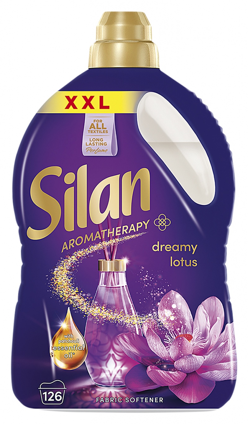 400467-411507-plyn_do_plukania_tkanin_silan_aromatherapy_l-800w Płyn do płukania tkanin SILAN Aromatherapy Lotus, 2,772l - obrazek 1