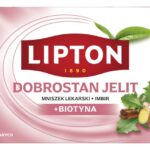 Herbata LIPTON Functional, ziołowa, dobrostan jelit, 20 kopert