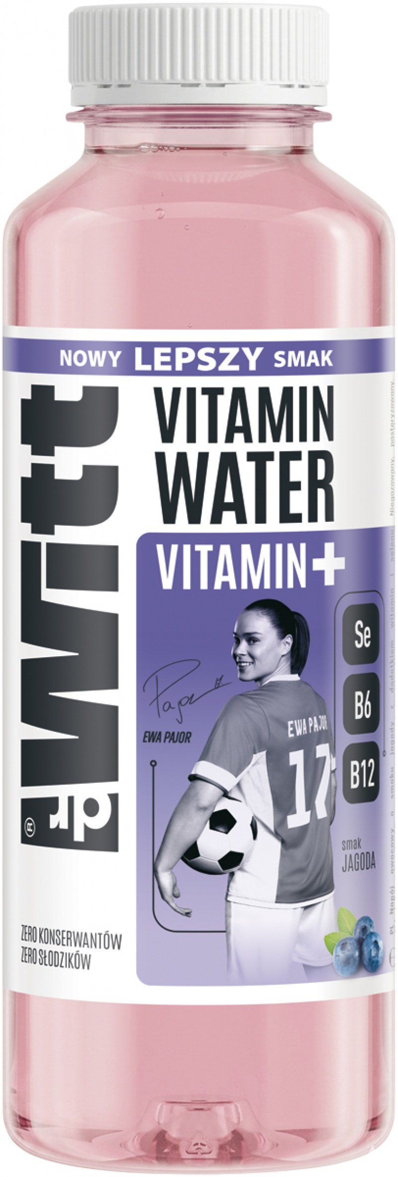 400746-411480-napoj_dr_witt_iso_vitamin_water_jagoda_0_55l-800w Napój DR WITT Iso Vitamin Water, jagoda, 0,55l, kaucja (opakowanie 6 szt.) - obrazek 1