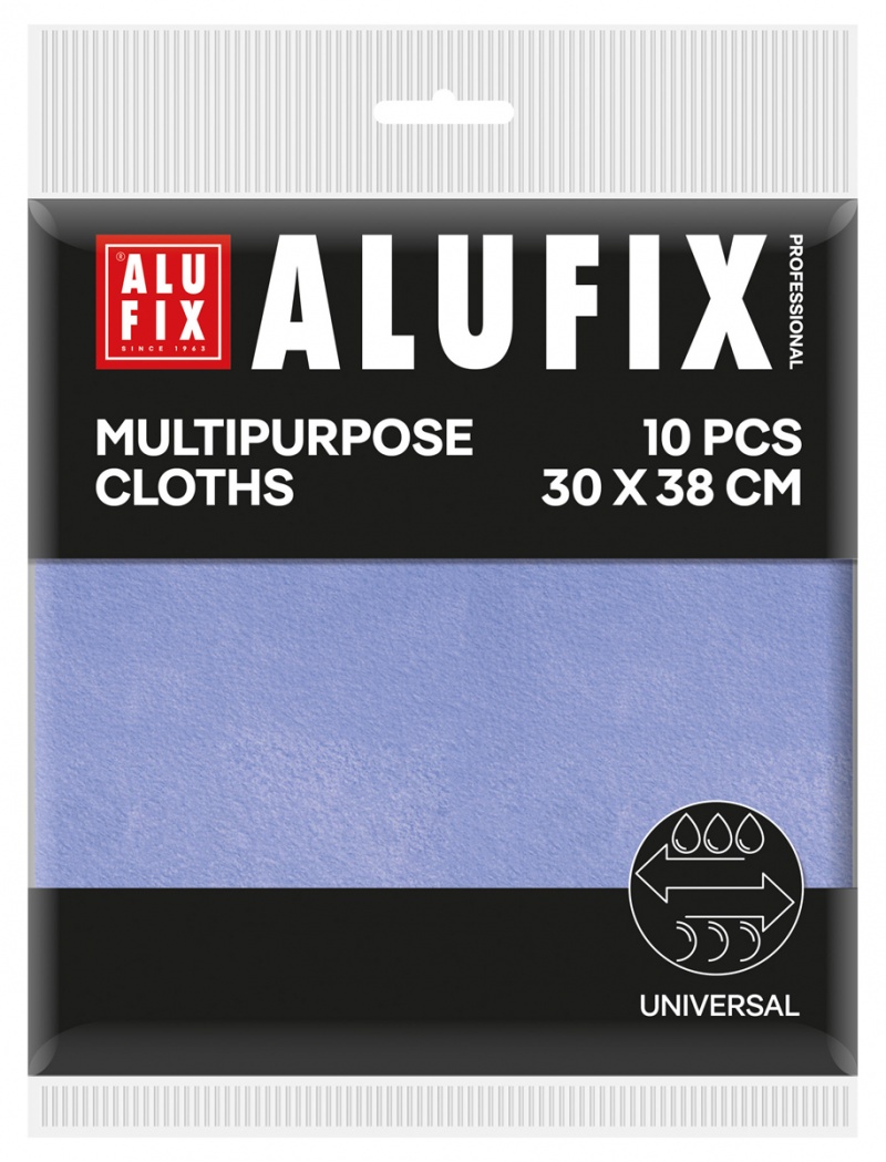 401497-412277-sciereczki_wielofunkcyjne_alufix_professiona-800w Ściereczki wielofunkcyjne ALUFIX Professional, 30x38cm, 10 szt., niebieskie - obrazek 1