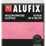 Ściereczki wielofunkcyjne ALUFIX Professional, 30x38cm, 10 szt., różowe