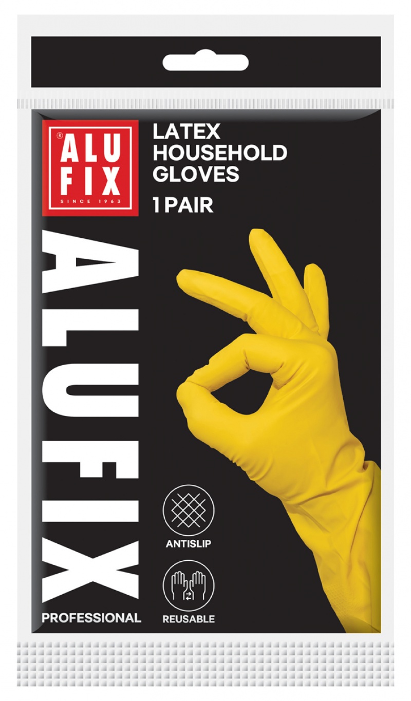401505-412284-rekawiczki_domowe_lateksowe_alufix_professio-800w Rękawiczki domowe lateksowe ALUFIX Professional, 30g, rozmiar L, żółte - obrazek 1