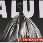 Worki na śmieci ALUFIX Professional, LDPE, 60x70cm, 21 μm, 60l, 10 szt., czarne
