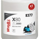 Czyściwo w roli WYPALL X80 Power Clean, włókninowe, 154,7m, 455 listków, białe