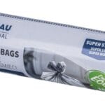 Worki na śmieci DONAU PROFESSIONAL, wytrzymałe, super mocne, z taśmą, 60l, 10 szt., czarne