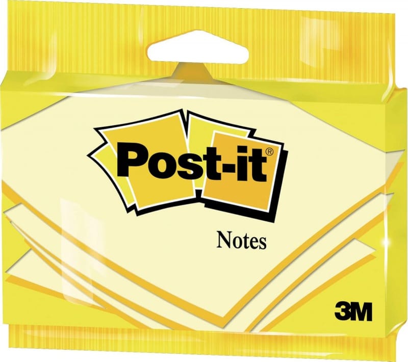 402926-412292-karteczki_samoprzylepne_post_it_6830_76x127m-800w Karteczki samoprzylepne POST-IT® 6830, 76x127mm, 100 kartek, zawieszka, żółte - obrazek 1