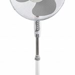 Wentylator ESPERANZA Hurricane, stojący, 40cm, biało-szary
