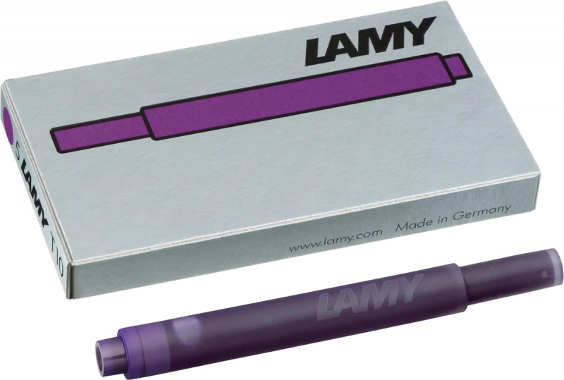 403112-412501-naboje_atramentowe_lamy_t10_5_szt_fioletowy-800w Naboje atramentowe LAMY T10, 5 szt., fioletowy - obrazek 1