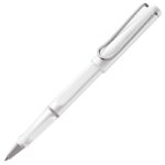 Pióro kulkowe LAMY Safari 319, M, z niebieskim wkładem, biały
