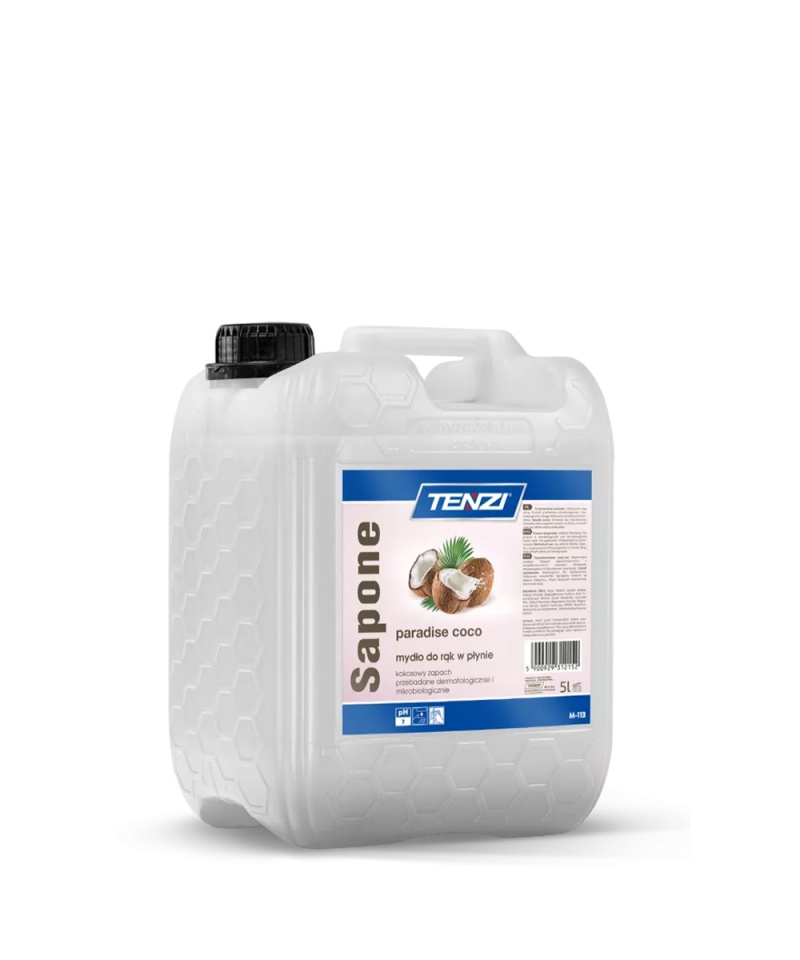 403862-412927-mydlo_w_plynie_tenzi_zapach_kokosowy_sapone_-800w Mydło w płynie TENZI, zapach kokosowy, Sapone Paradise Coco, 5l - obrazek 1