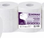 Papier toaletowy celulozowy DONAU EXPERT Jumbo, 2-warstwowy, 400 listków, 6szt., biały