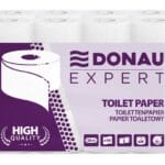 Papier toaletowy celulozowy DONAU EXPERT, 2-warstwowy, 185 listków, 24szt., biały