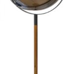 Globus TROIKA Apollo Light Flex, śr. 43 cm, wys. 1,32 m, dotykowy, srebrny
