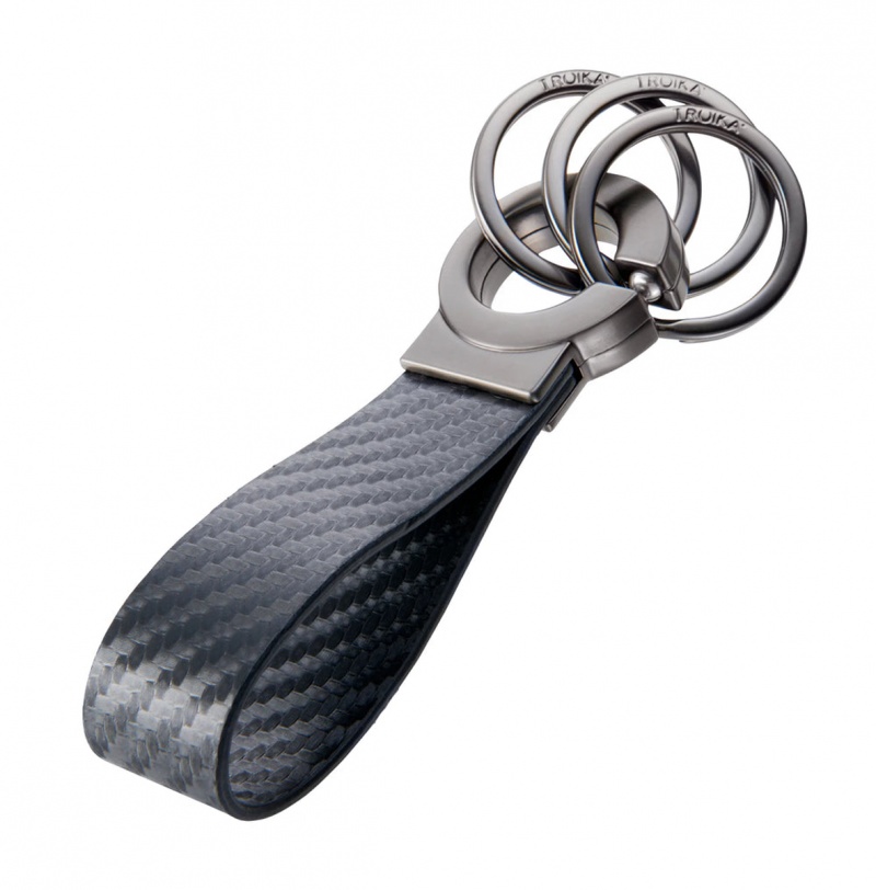 404825-414143-brelok_troika_key_click_carbon_czarny-800w Brelok TROIKA Key-Click Carbon, czarny - obrazek 1