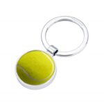 Brelok TROIKA Tennis, chromowany, mix kolorów