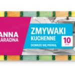 Zmywaki kuchenne ANNA ZARADNA, 10 szt., mix kolorów