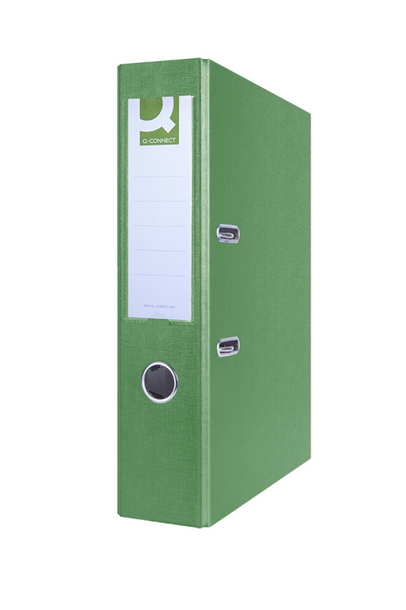 70860-16642-segregator_q_connect_hero_pp_a4_75mm_zielony-800w Segregator Q-CONNECT Hero, PP, A4/75mm, zielony - obrazek 1