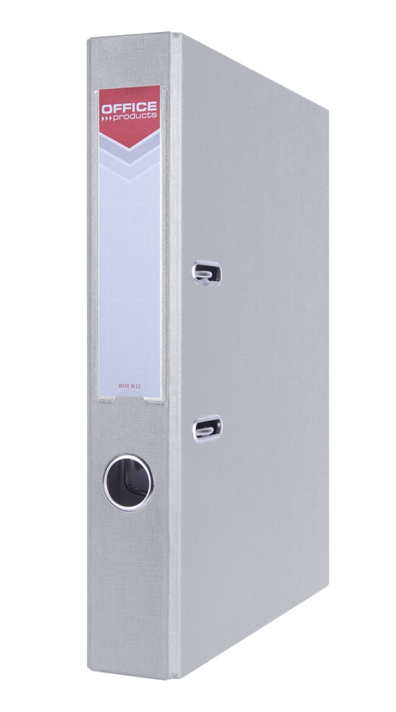 71000-16674-segregator_office_products_officer_pp_a4_55mm_-800w Segregator OFFICE PRODUCTS Officer, PP, A4/55mm, szary - obrazek 1