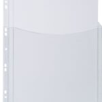 Koszulki na katalogi Q-CONNECT, PVC, 3/4A4, krystal, 180mikr., 5szt.