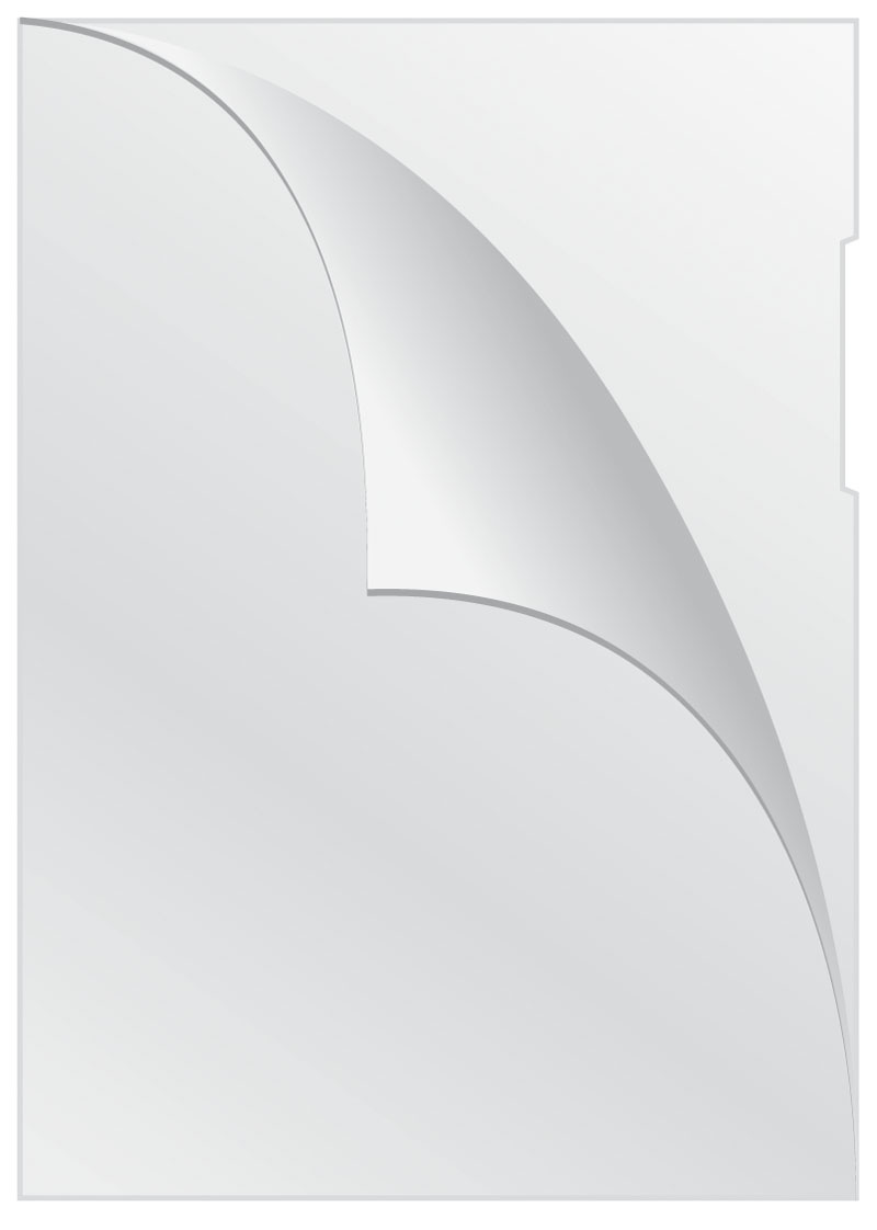 Obwoluta Q-CONNECT typu L, PP, A4, krystal, 160mikr., 100szt., transparentna - obrazek 1
