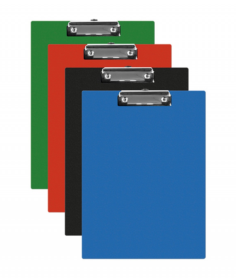 71949-19659-clipboard_q_connect_deska_pvc_a5_mix-800w Clipboard Q-CONNECT deska, PVC, A5, mix kolorów - obrazek 1