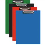 Clipboard Q-CONNECT teczka, PVC, A5, mix