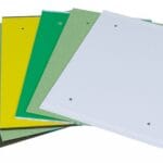 Fascykuła DONAU z etykietą, tektura/PP, A4, mix kolorów (opakowanie 20 szt.)