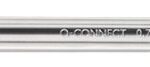 Długopis Q-CONNECT z wymiennym wkładem 0,7mm (linia), czarny (opakowanie 20 szt.)