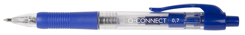 74225-17135-dlugopis_automatyczny_q_connect_1_0mm_niebiesk-800w Długopis automatyczny Q-CONNECT 0,7mm, niebieski (opakowanie 10 szt.) - obrazek 1