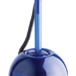 Długopis na sprężynce ICO Lux 1,6mm (linia), transparentny niebieski
