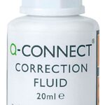 Korektor w płynie Q-CONNECT z pędzelkiem, 20ml (opakowanie 10 szt.)
