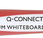 Marker do tablic Q-CONNECT Premium, gum. rękojeść, okrągły, 2-3mm (linia), czerwony (opakowanie 10 szt.)