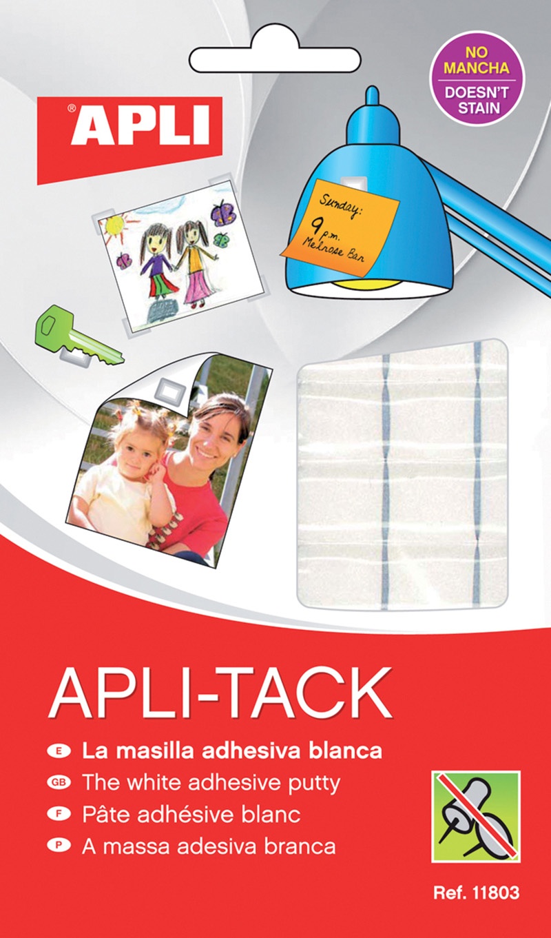 75287-15160-masa_mocujaca_apli_apli_tack_podzielona_75g_bi-800w Masa mocująca APLI Apli-Tack, podzielona, 75g, biała - obrazek 1