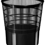 Kosz na śmieci CEP Ecoline, 16l, czarny