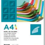 Papier kolorowy LIDERPAPEL, 10x neonowy, 100 arkuszy, mix kolorów